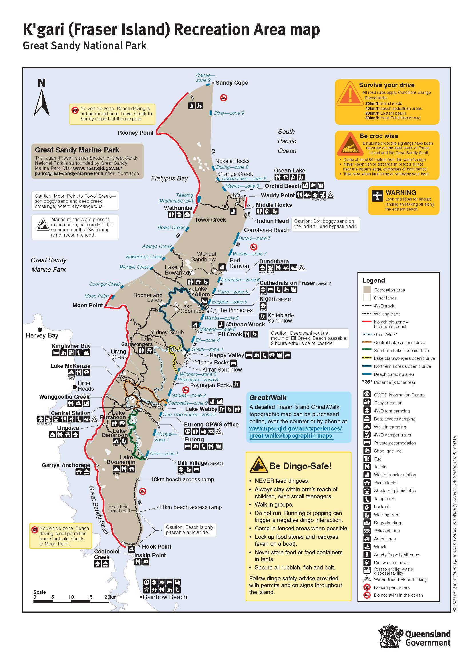 fraser-island-map-1 - AAA Finance and Insurance Sunshine Coast